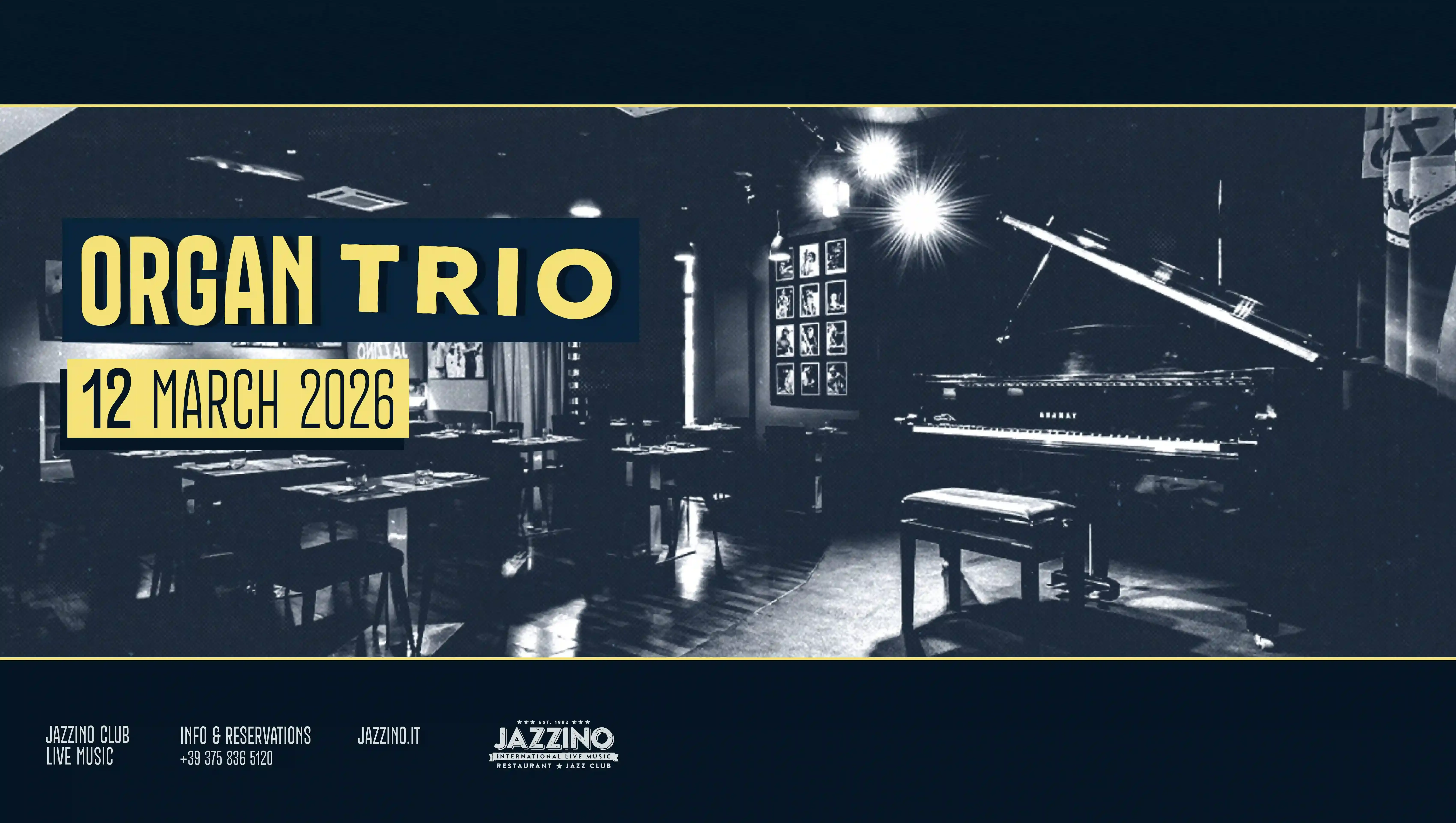 Crobu, Mulas, Sicbaldi "Organ trio" @Jazzino