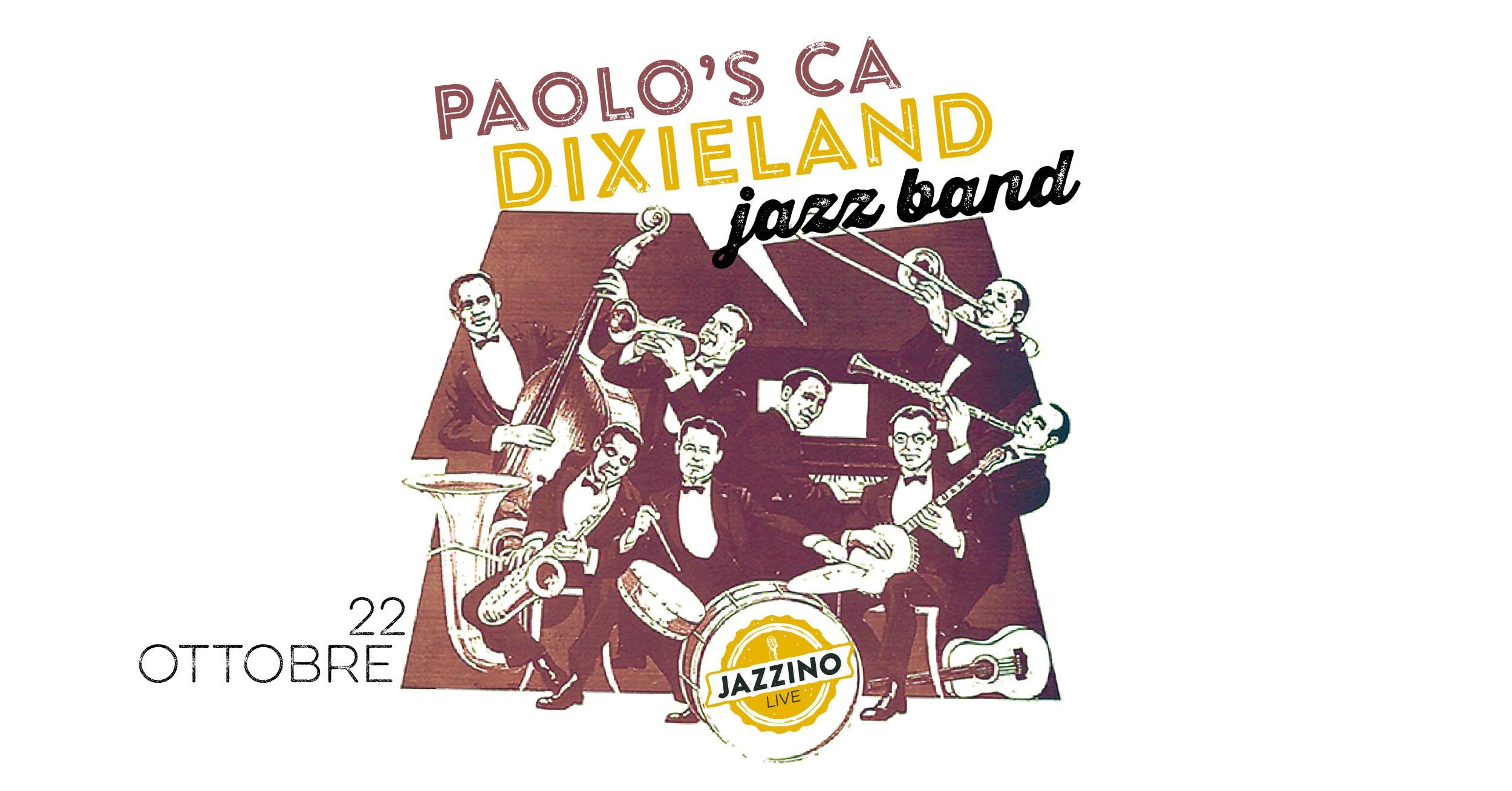 Paolo's CA Dixieland Jazz Band - Live at Jazzino