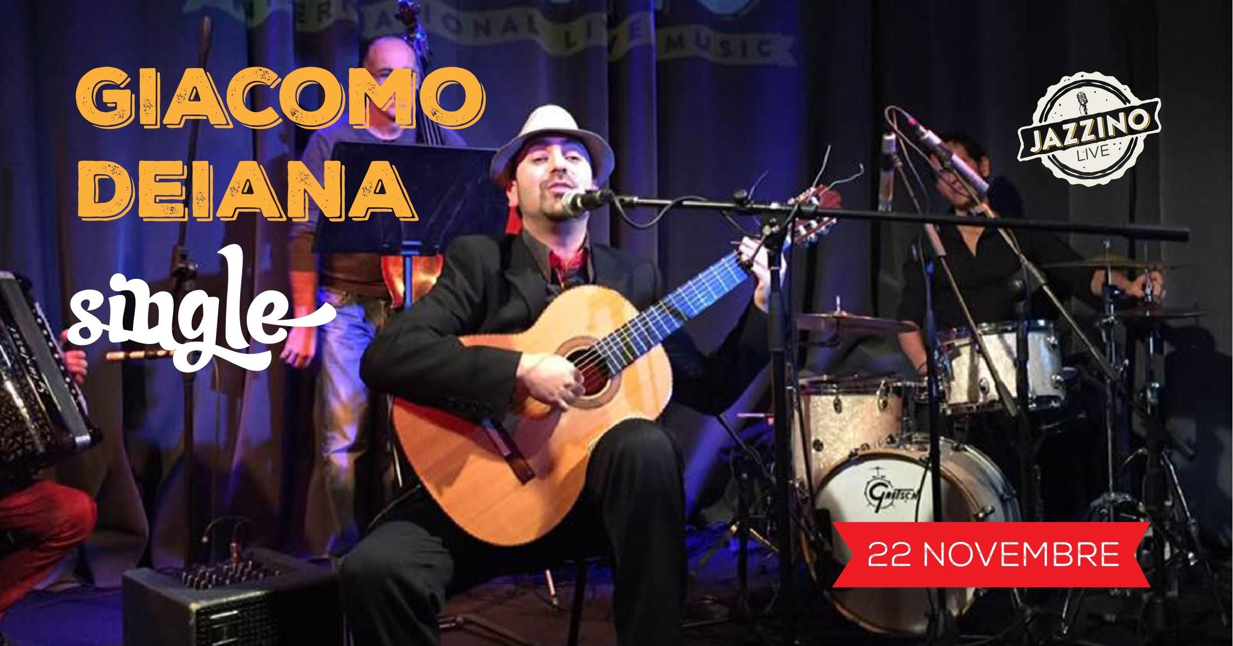 Single di Giacomo Deiana - Live at Jazzino