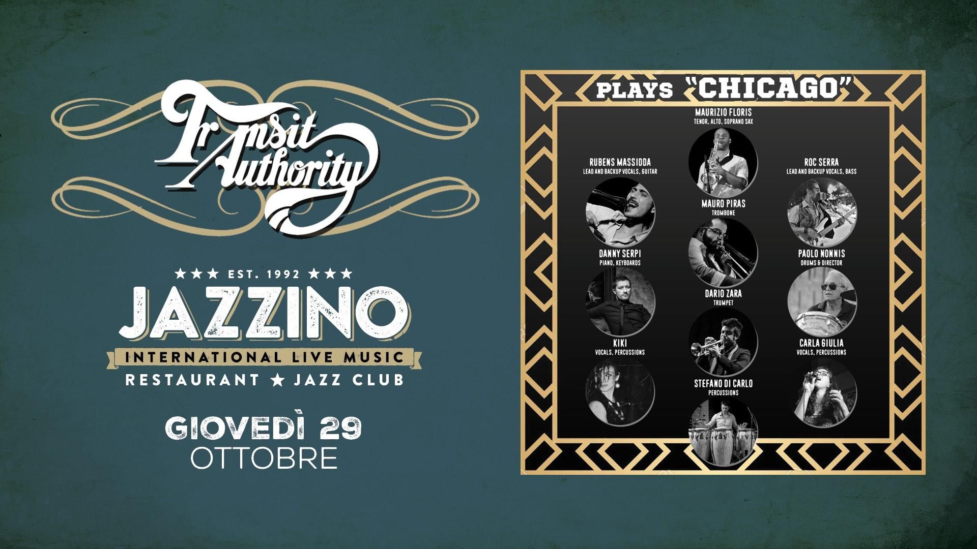 Transit Authority plays "Chicago" - Live at Jazzino