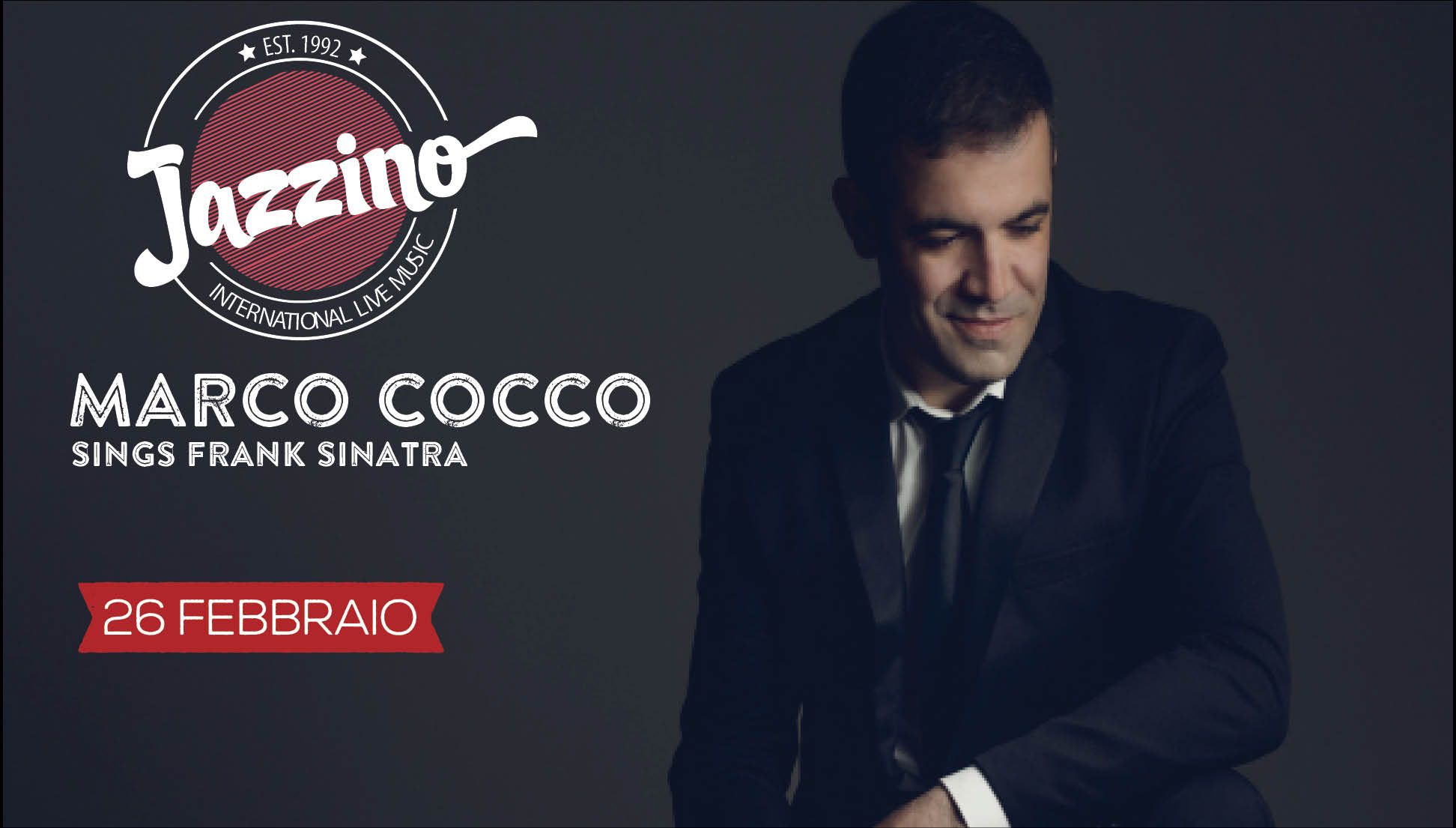 Marco Cocco Sings Frank Sinatra Live@ Jazzino