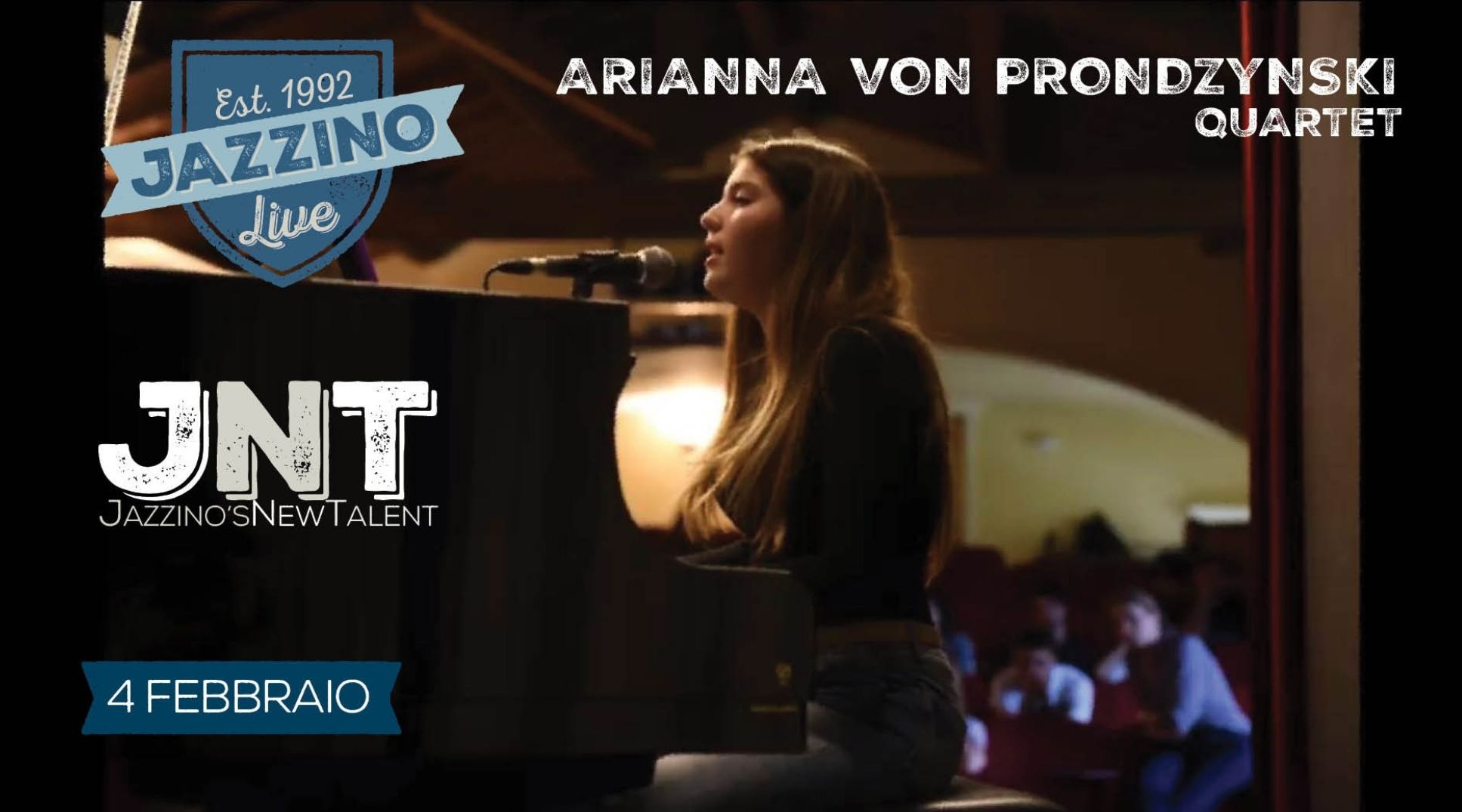 JNT - Arianna Von Quartet Live@ Jazzino