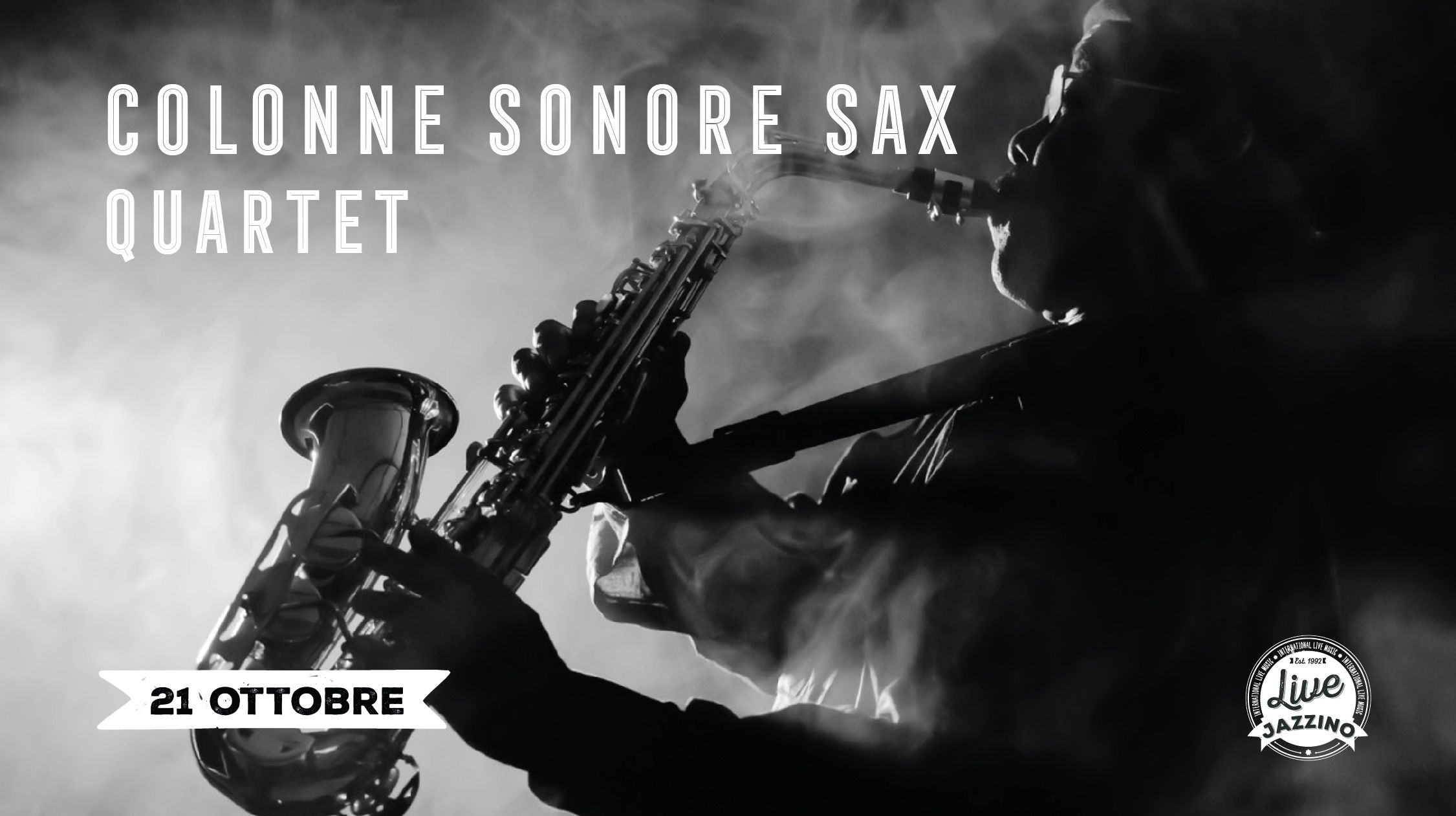 Colonne Sonore Sax Quartet Live@ Jazzino