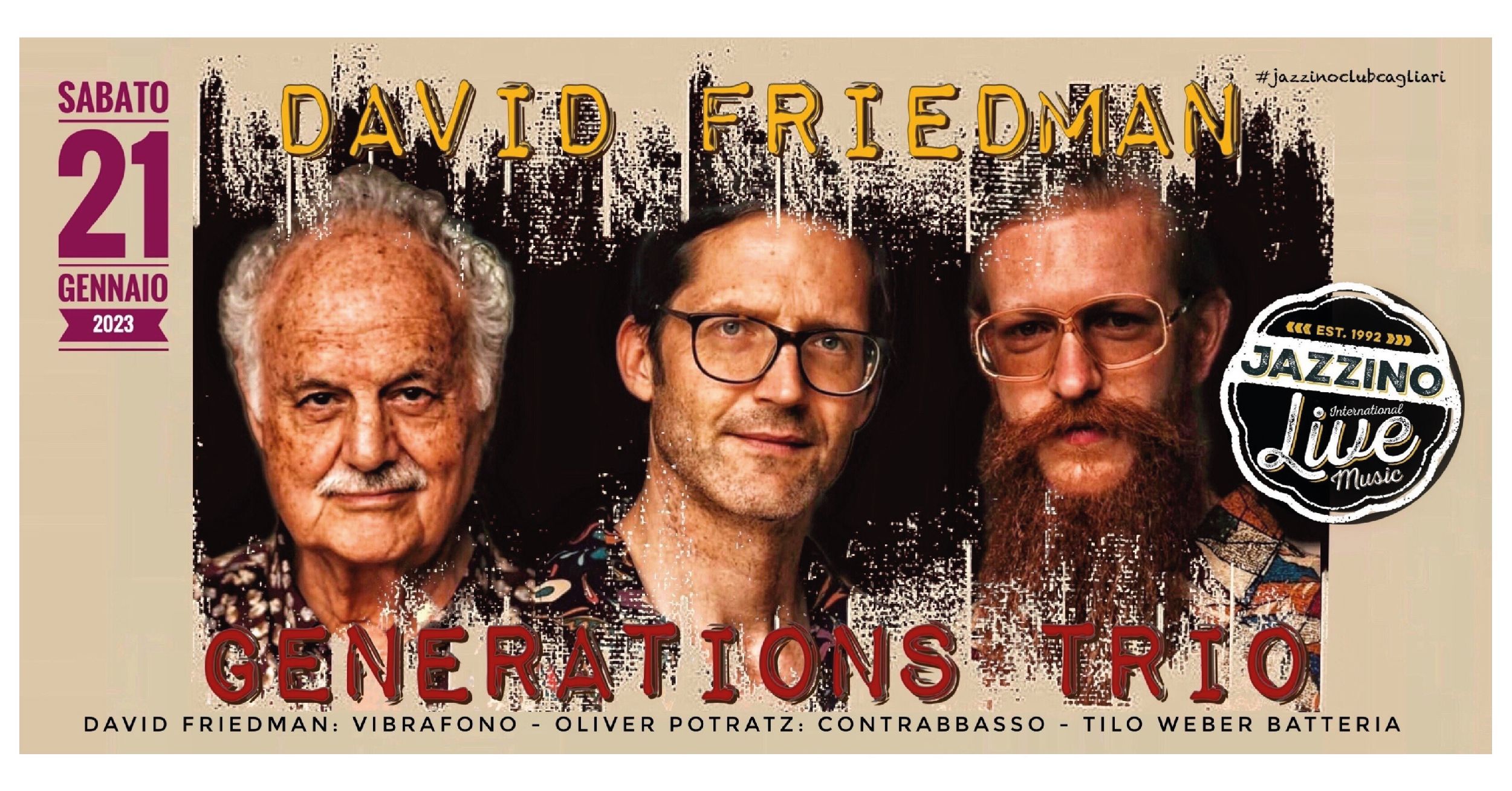 David Friedman Generations Trio Live@ Jazzino