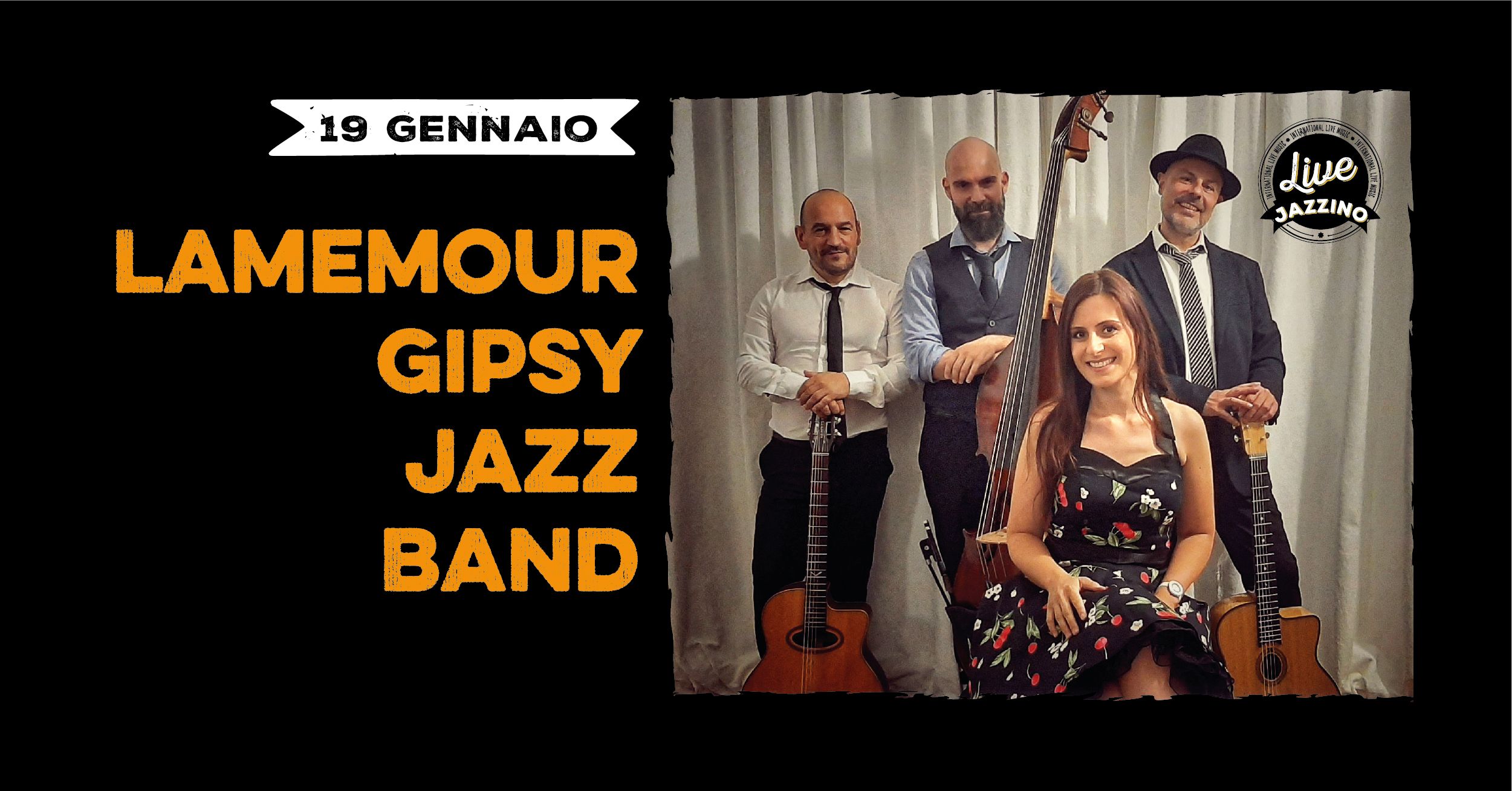 Lamemour Gipsy Jazz Band Live@ Jazzino