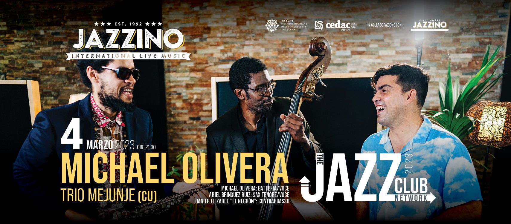 Michael Olivera "Trio Mejunje" Live@ Jazzino