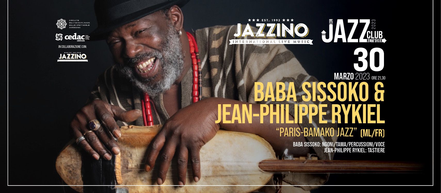 Baba Sissoko & Jean-Philippe Rykiel "Paris-Bamako Jazz" Live@ Jazzino
