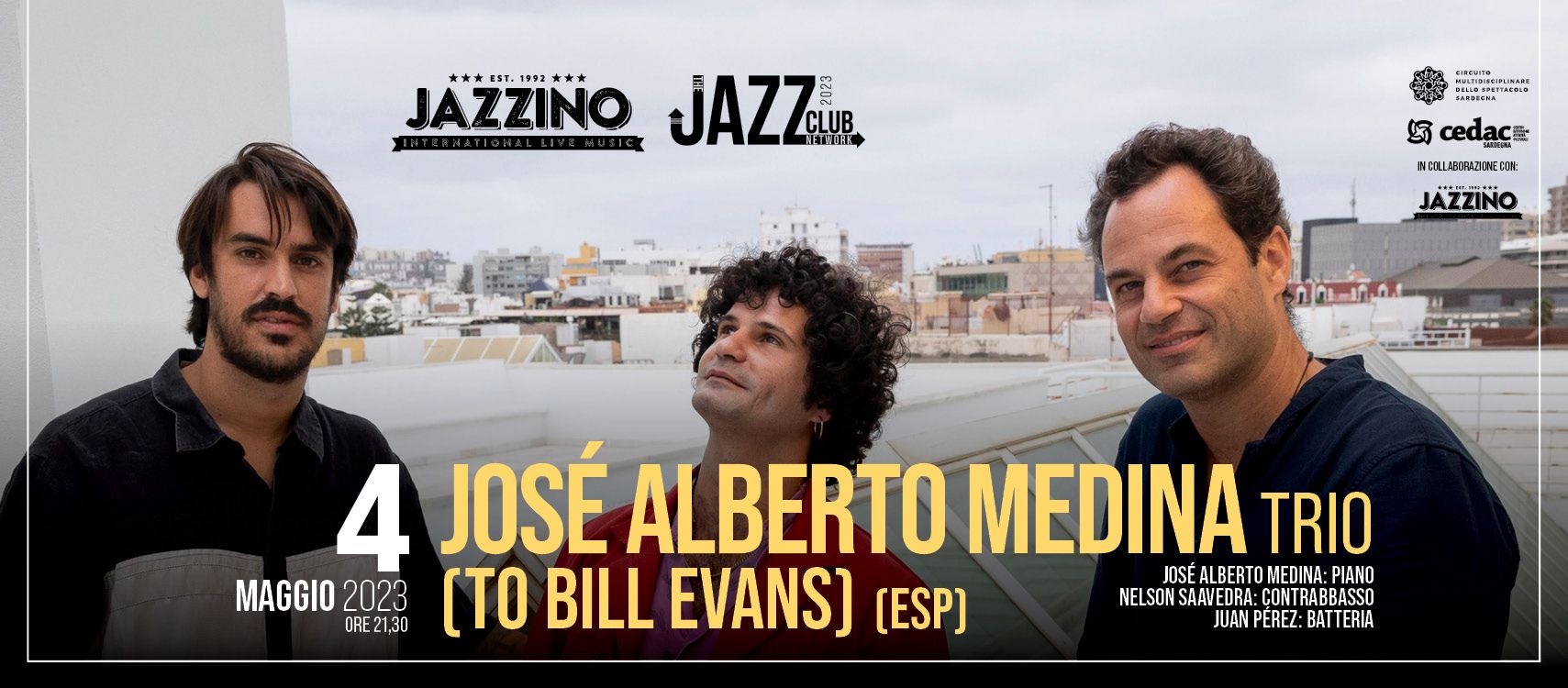 José Alberto Medina Trio (To Bill Evans) Live@ Jazzino