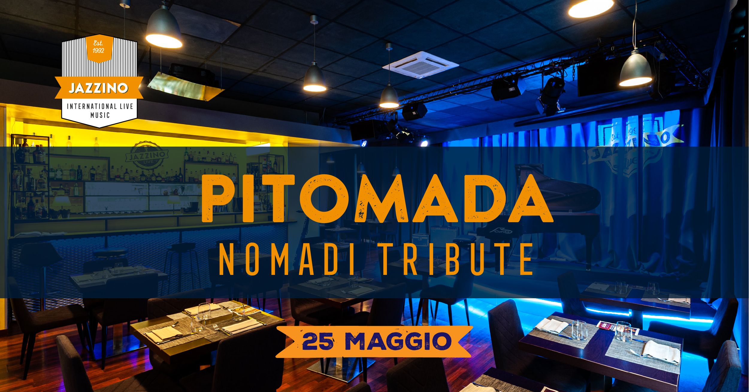 PITOMADA - Nomadi Tribute Live@ Jazzino