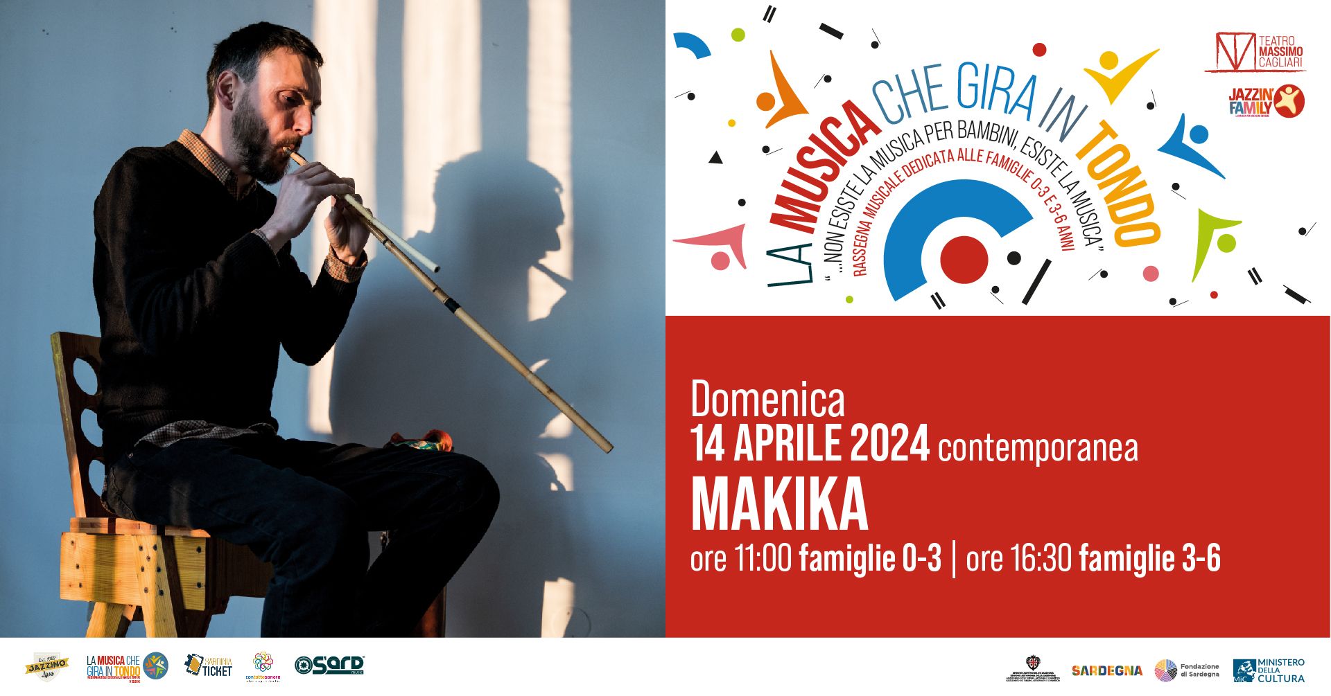 LA MUSICA CHE GIRA IN TONDO - Makika - Fascia 0-3 anni