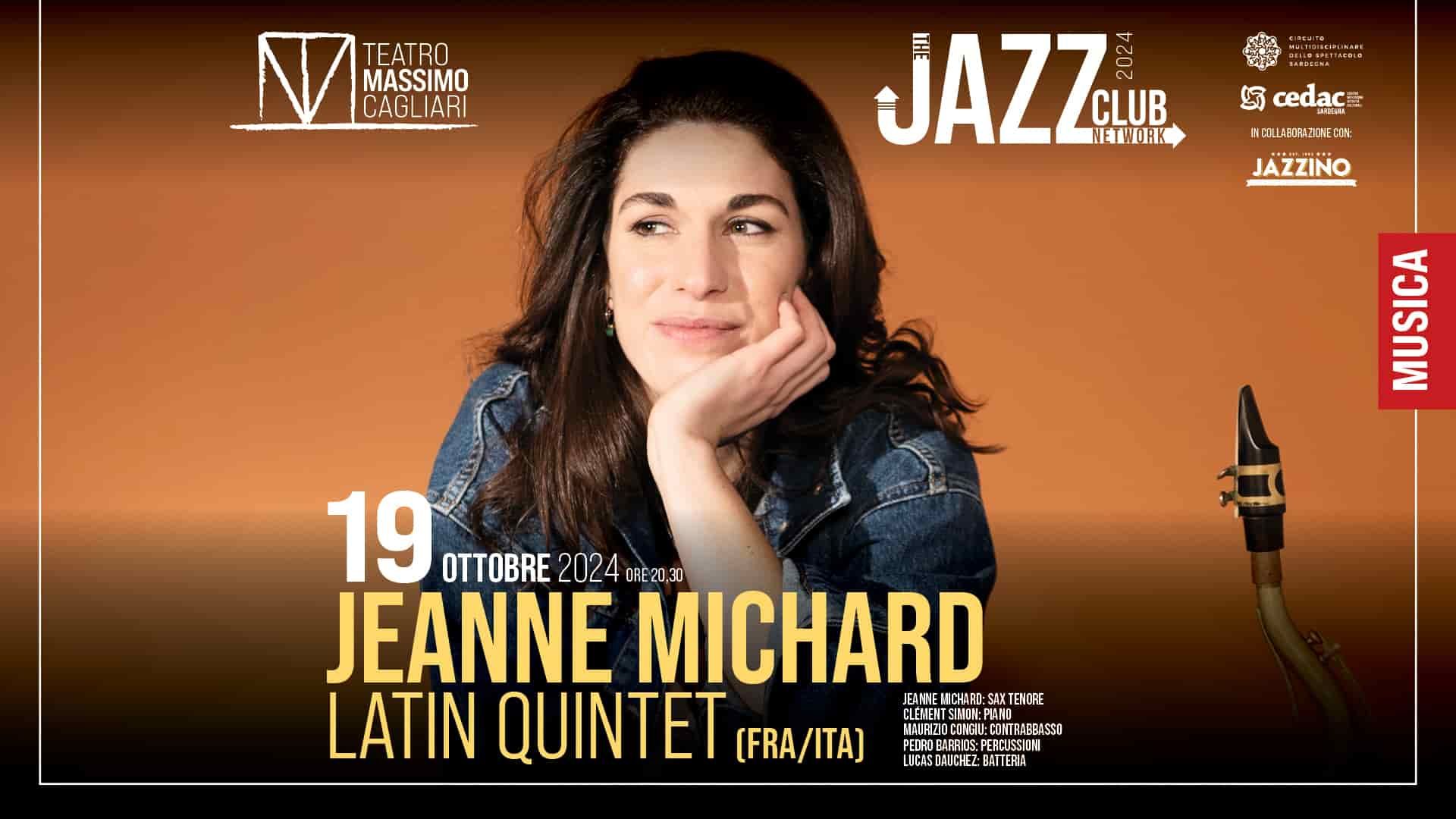 Jeanne Michard Latin quintet @ Teatro Massimo – TJCN
