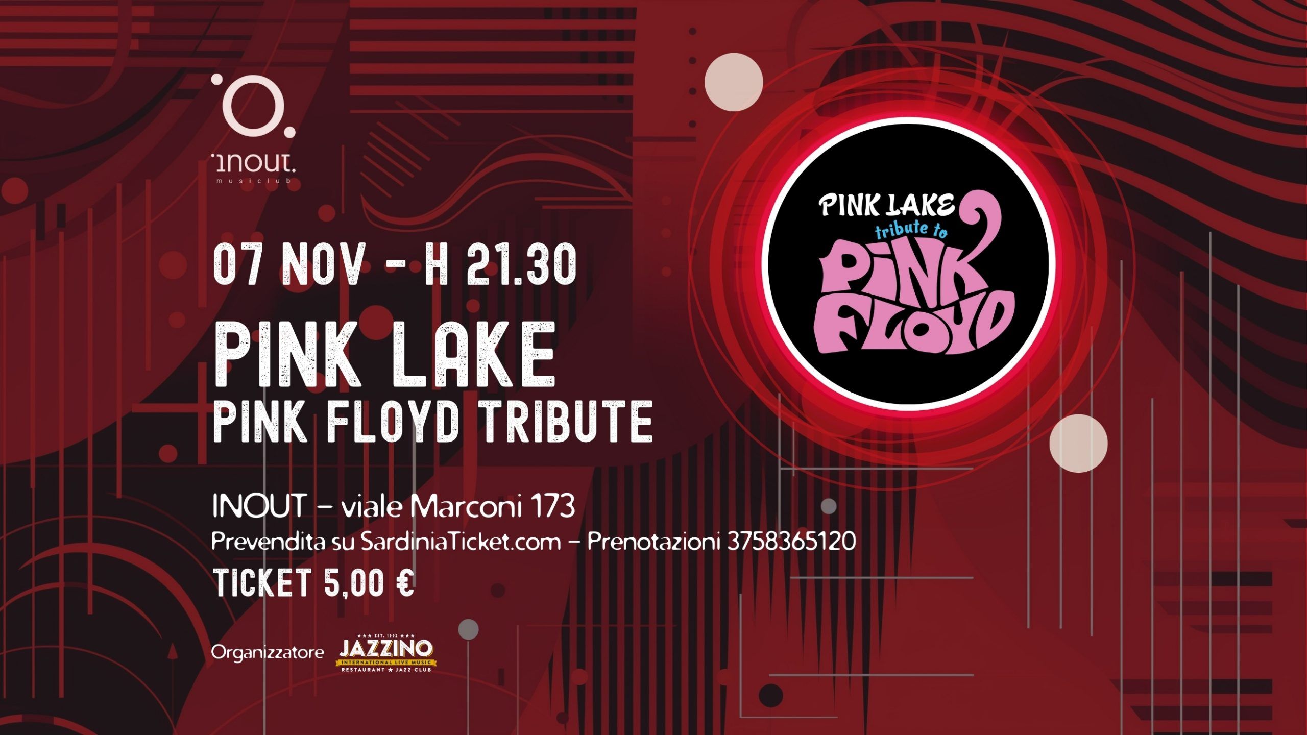 Pink Lake Live@ InOut