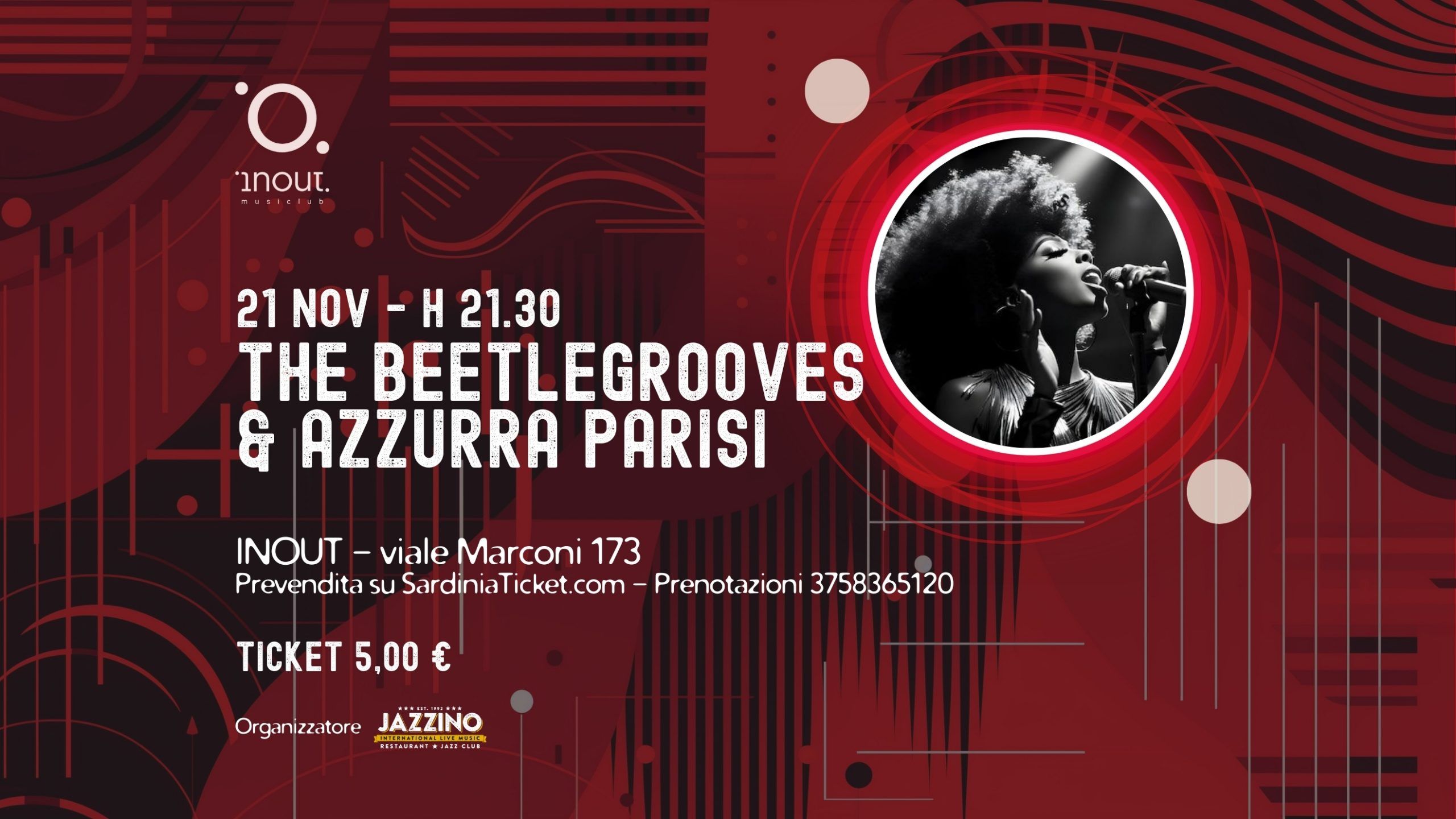 The Beetlegrooves & Azzurra Parisi Live@ InOut