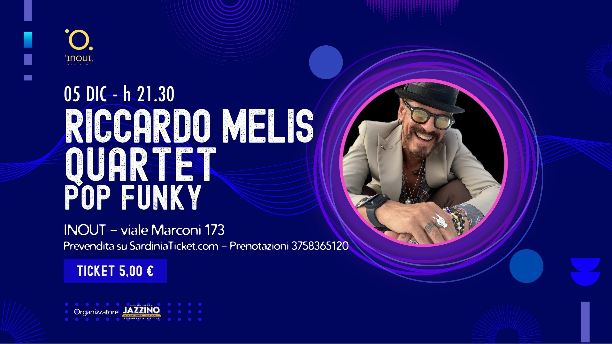 Riccardo Melis Band Live @ InOut