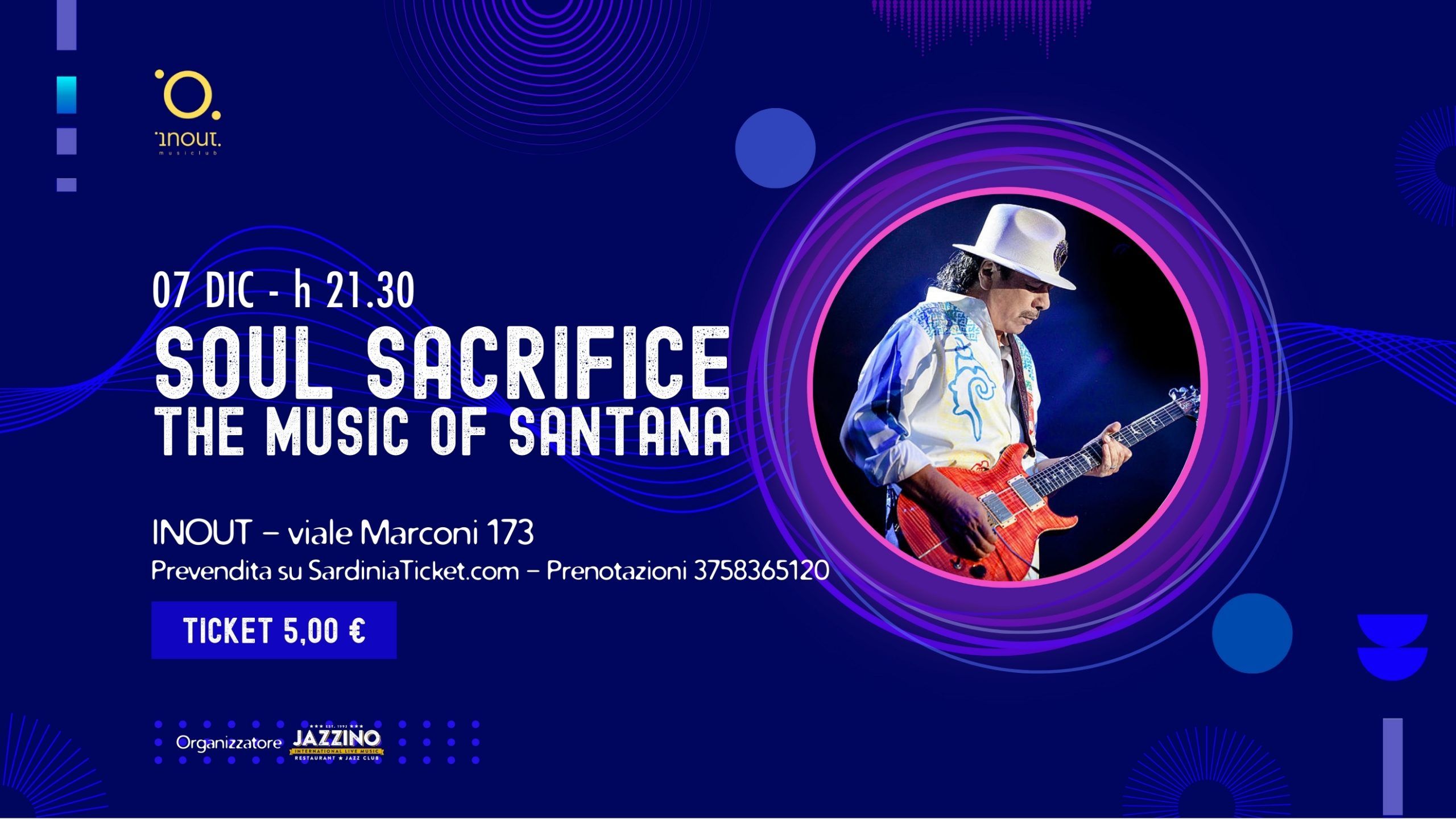 Soul Sacrifice – The Music of Santana Live@ InOut