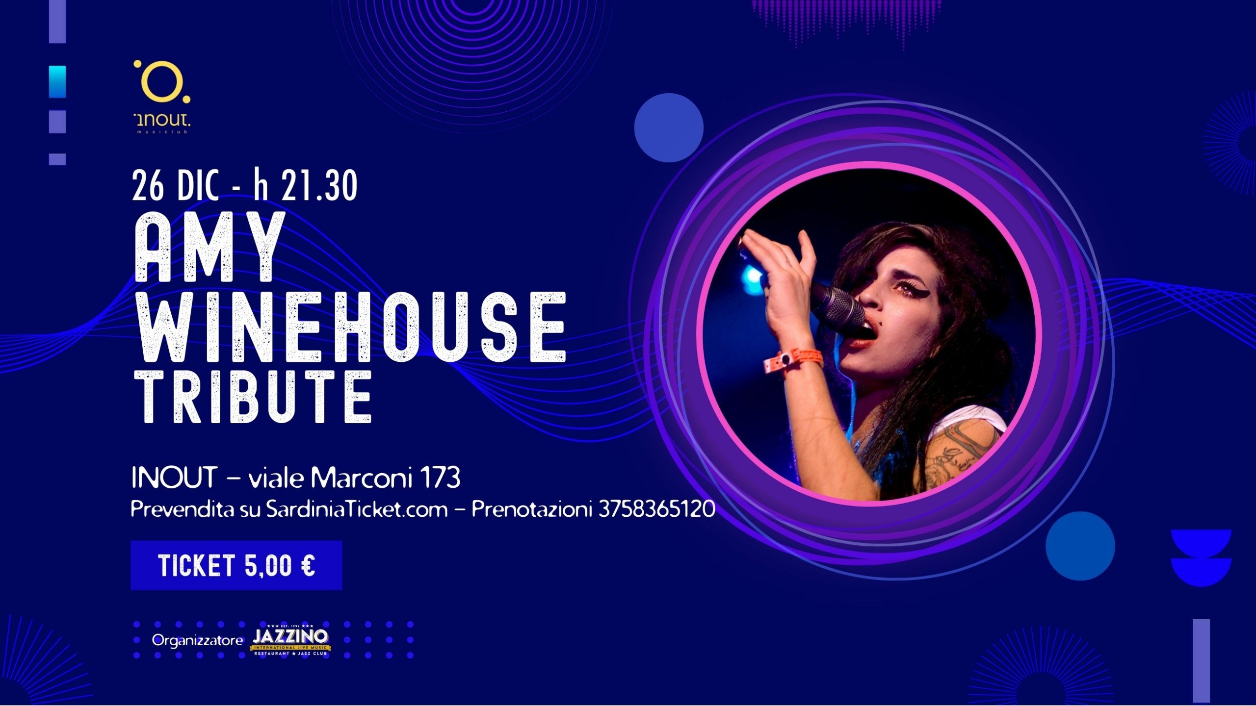 Amy Winehouse Tribute Live@ InOut