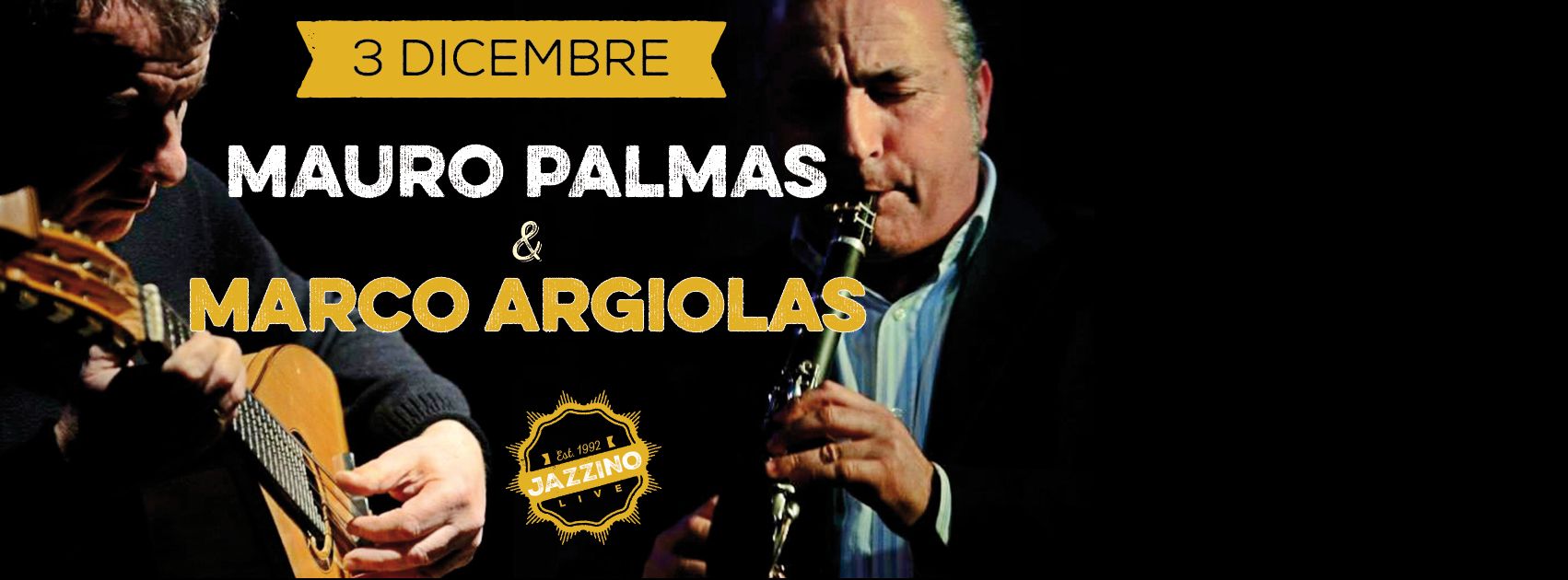 Mauro Palmas & Marco Argiolas (World/Jazz) live @Jazzino