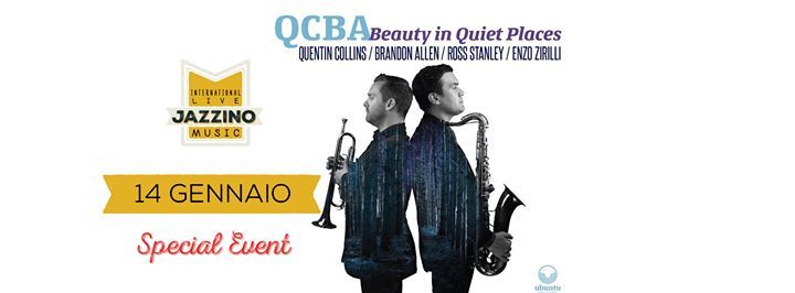 *Special Event* - QCBA Quartet *Beauty in Quiet Places*- live @Jazzino
