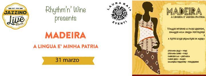 Rhythm 'n' Wine Presents Madeira Live at jazzino