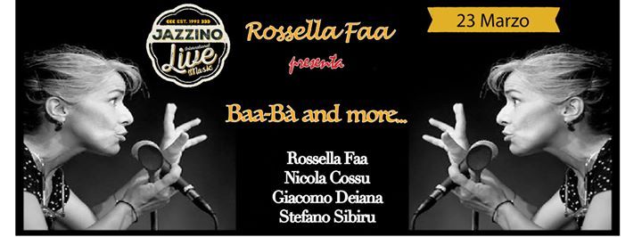 Rossella Faa Presenta Baa-Ba' - live at Jazzino