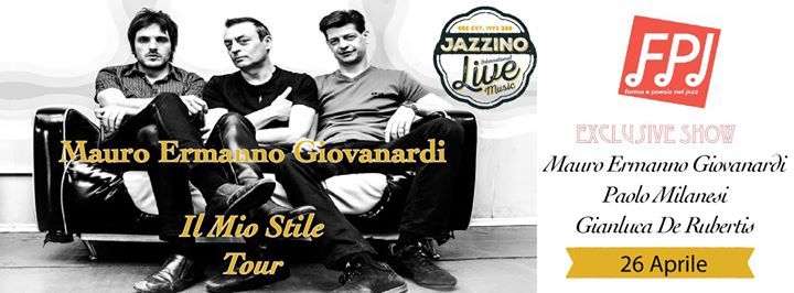 Mauro Ermanno Giovanardi "Il Mio Stile Tour" Live at Jazzino