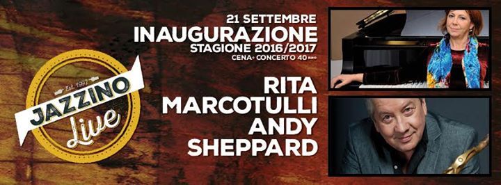 Jazzino Opening * Rita Marcotulli & Andy Sheppard live Cagliari