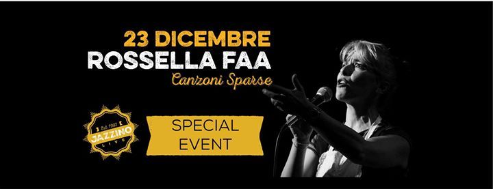 Rossella Faa "Canzoni Sparse" live@Jazzino Cagliari