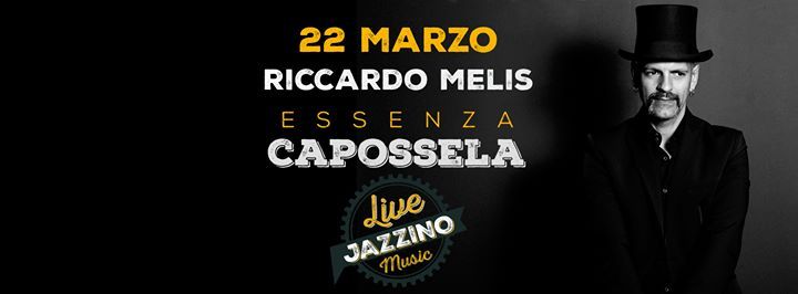 Riccardo Melis "Essenza Capossela" live at Jazzino Cagliari