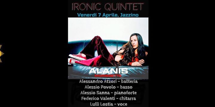 Ironic 5et - tributo Alanis Morissette live at Jazzino
