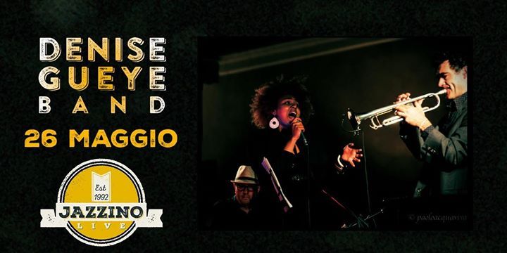 Denise Gueye Band live at Jazzino Cagliari
