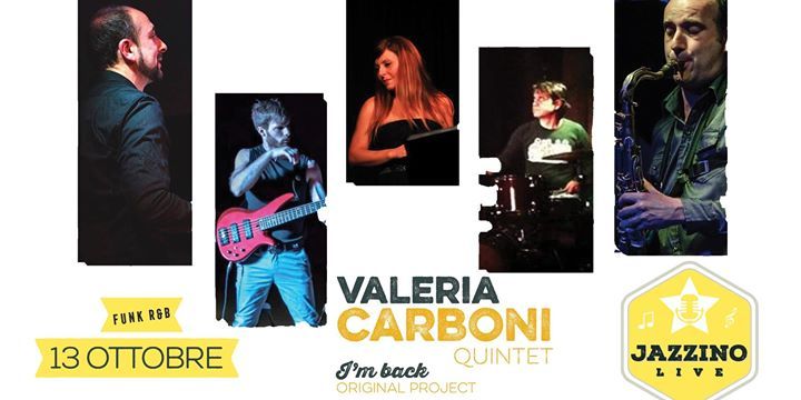 Valeria Carboni "I'm back" live at Jazzino
