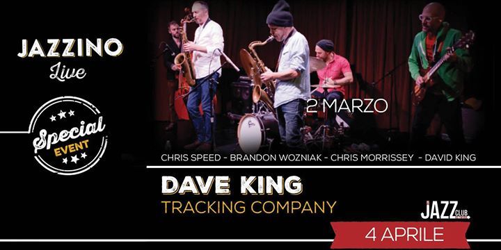 Dave King "Tracking Company" live at Jazzino