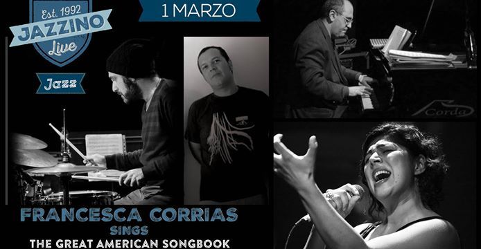 Francesca Corrias «Sings the Great American Songbook» live at Jazzino