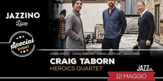 Craig Taborn "Heroics Quartet" live at Jazzino