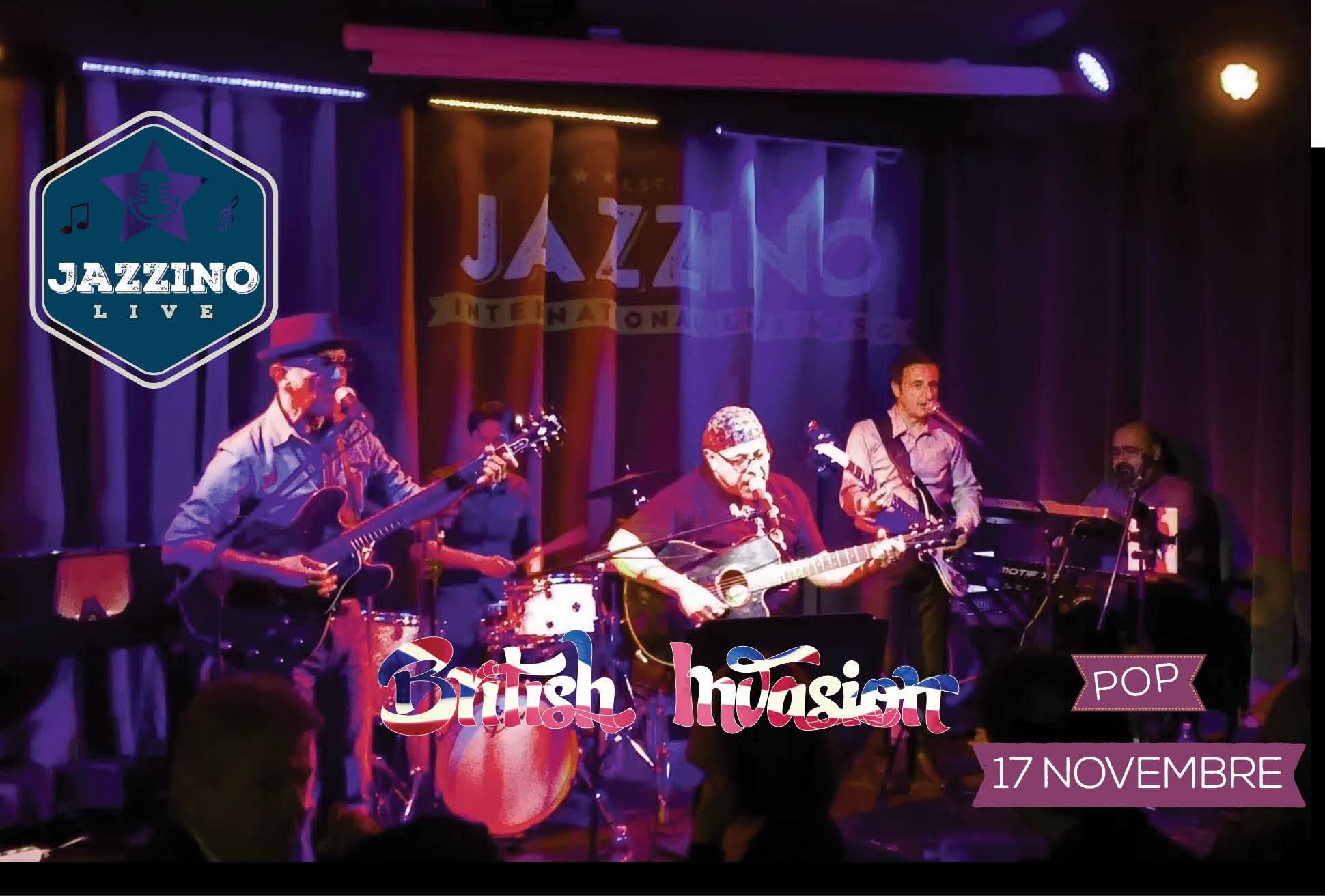 British Invasion live at Jazzino
