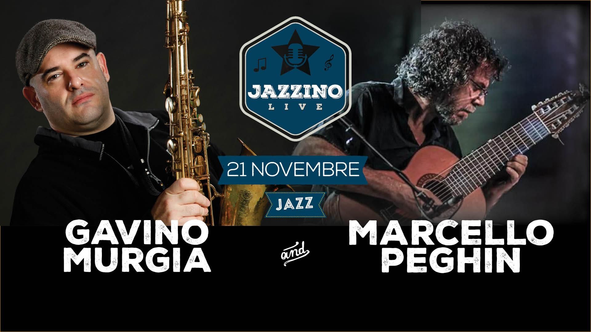 Gavino Murgia & Marcello Peghin Live at Jazzino