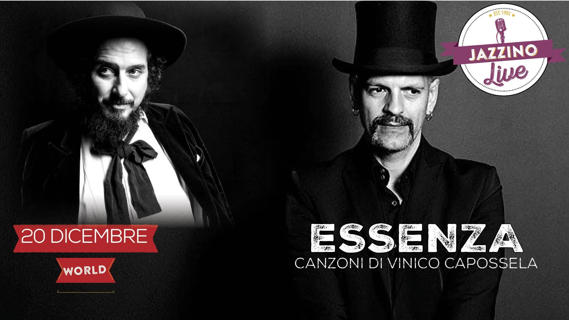 Essenza - canzoni di Vinicio Capossela - Live at Jazzino