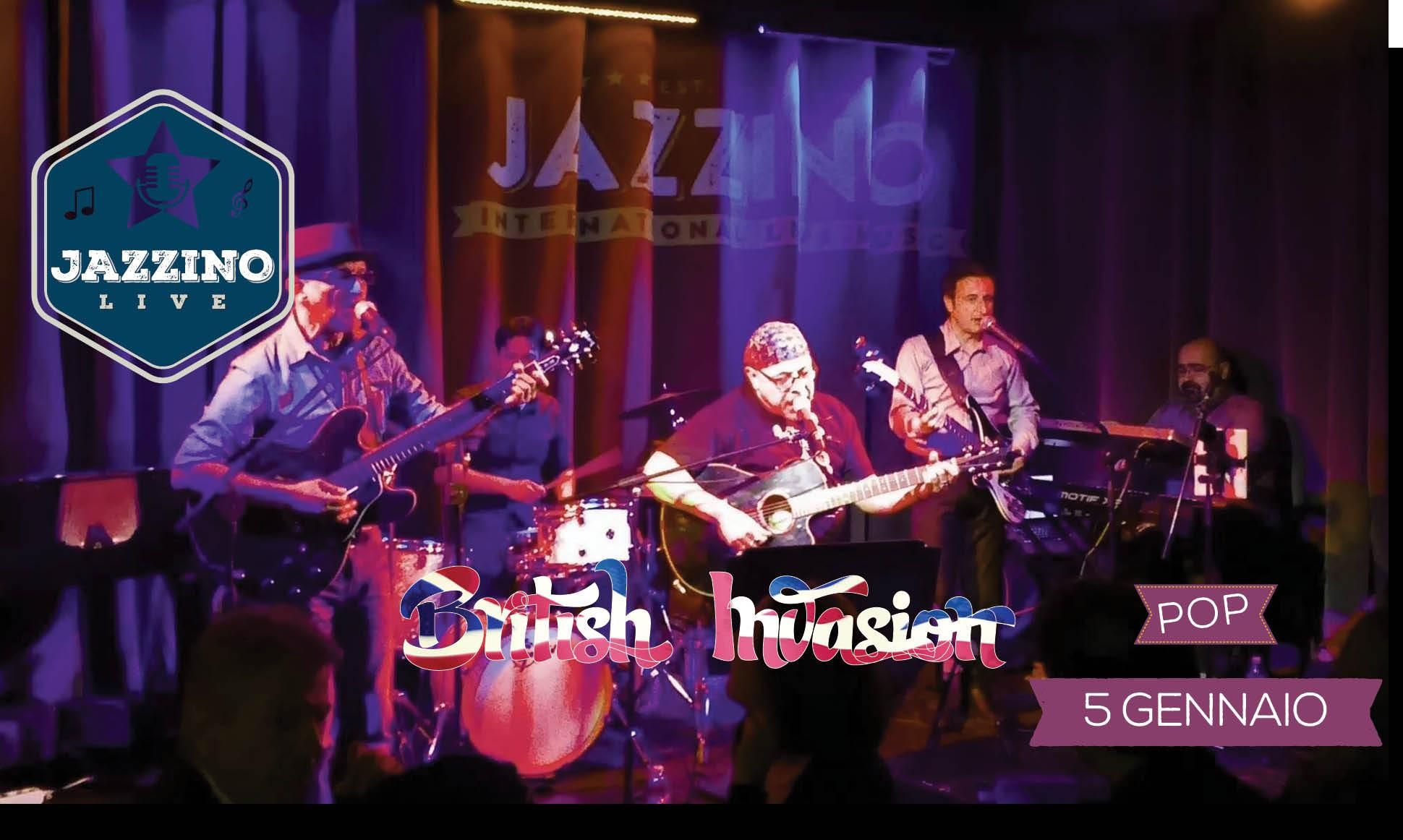 British Invasion live at Jazzino