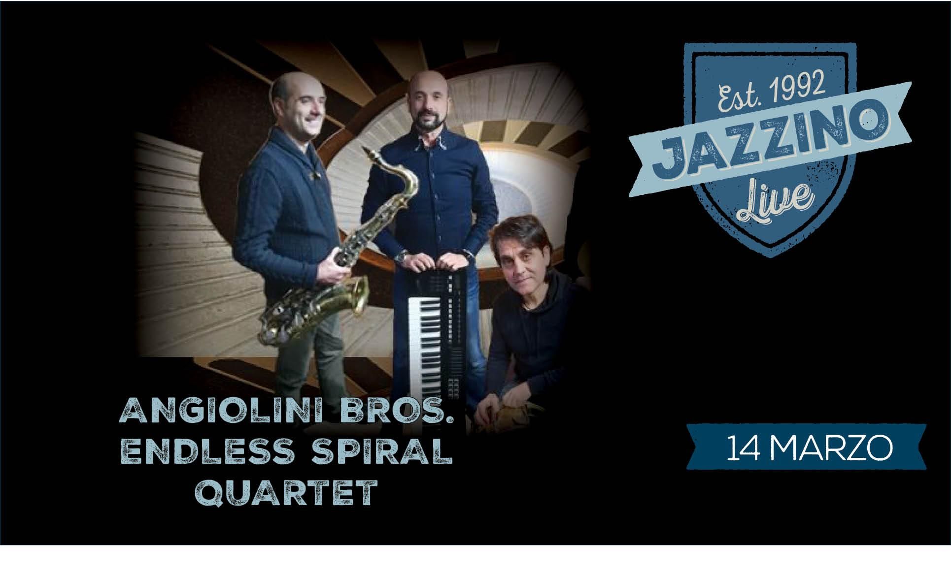 Angiolini Bros "Spiral Quartet"- Live at Jazzino