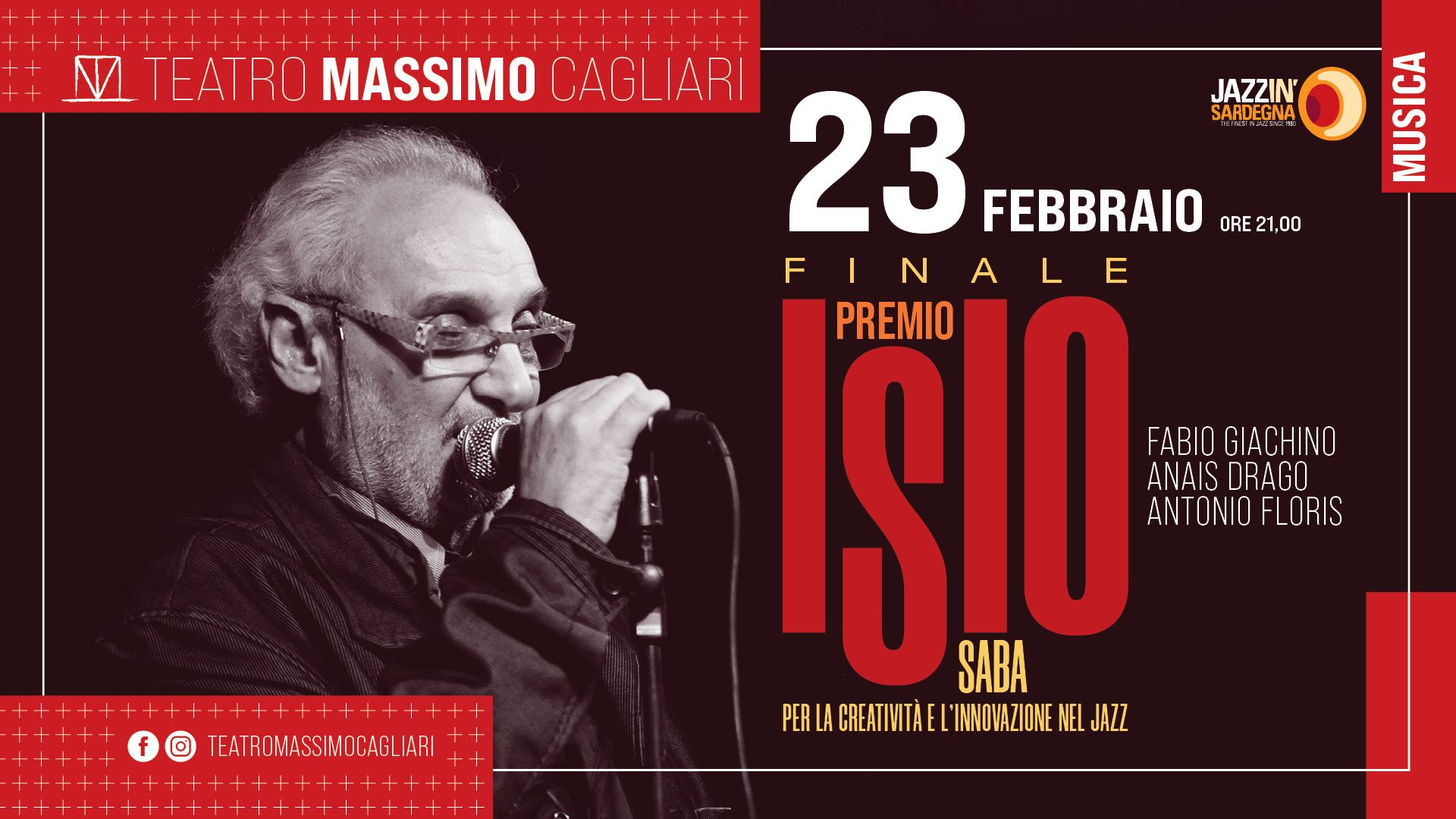FINALE PREMIO ISIO SABA Live@ Teatro Massimo di Cagliari