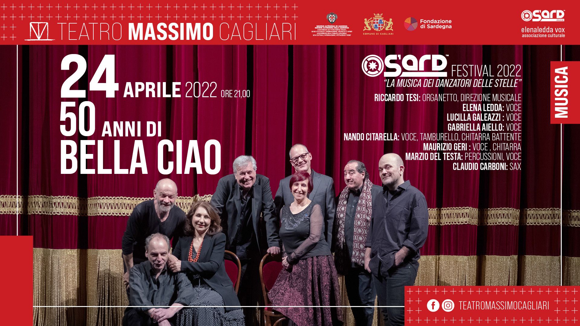 50 Anni di Bella Ciao - S'ard Festival 2022