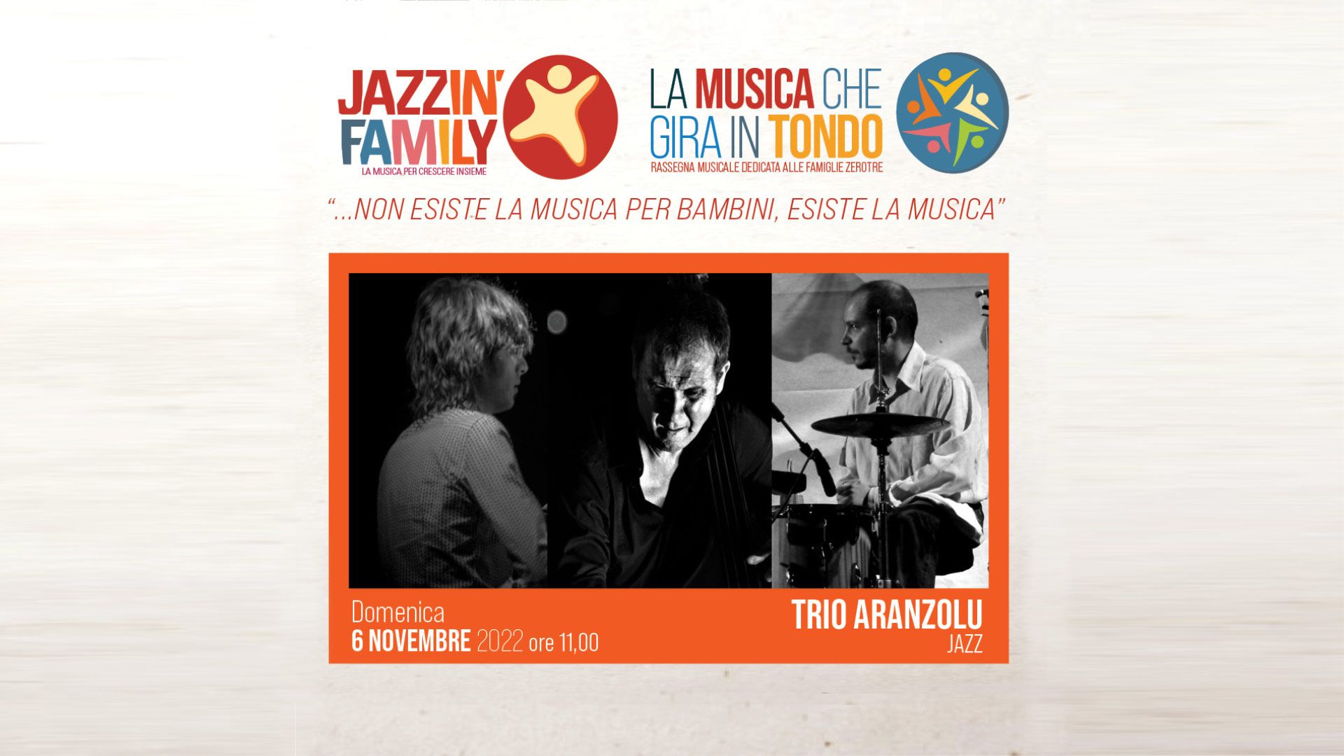 LA MUSICA CHE GIRA IN TONDO - Trio Aranzolu