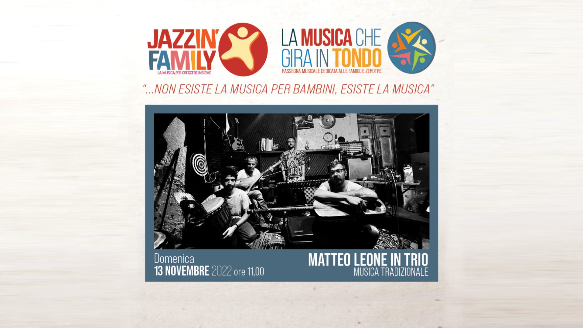 LA MUSICA CHE GIRA IN TONDO - Matteo Leone