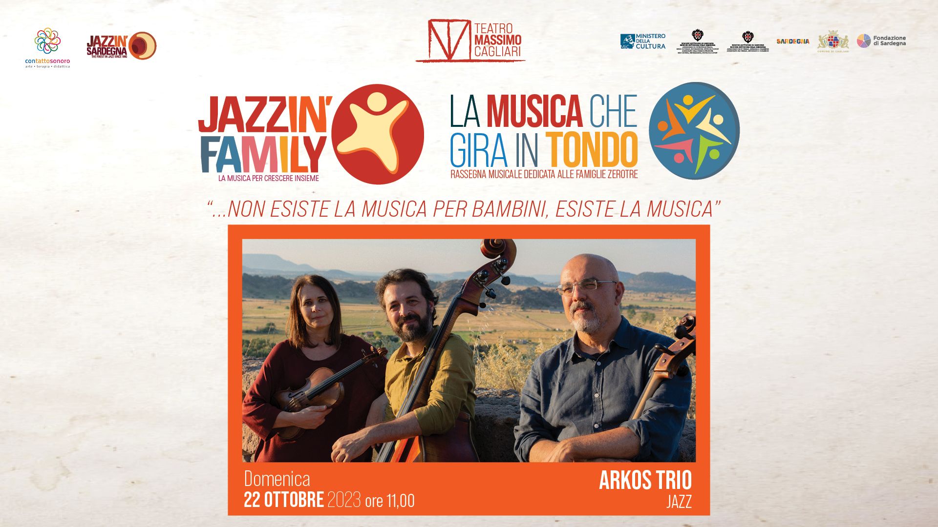 LA MUSICA CHE GIRA IN TONDO - Arkos Trio