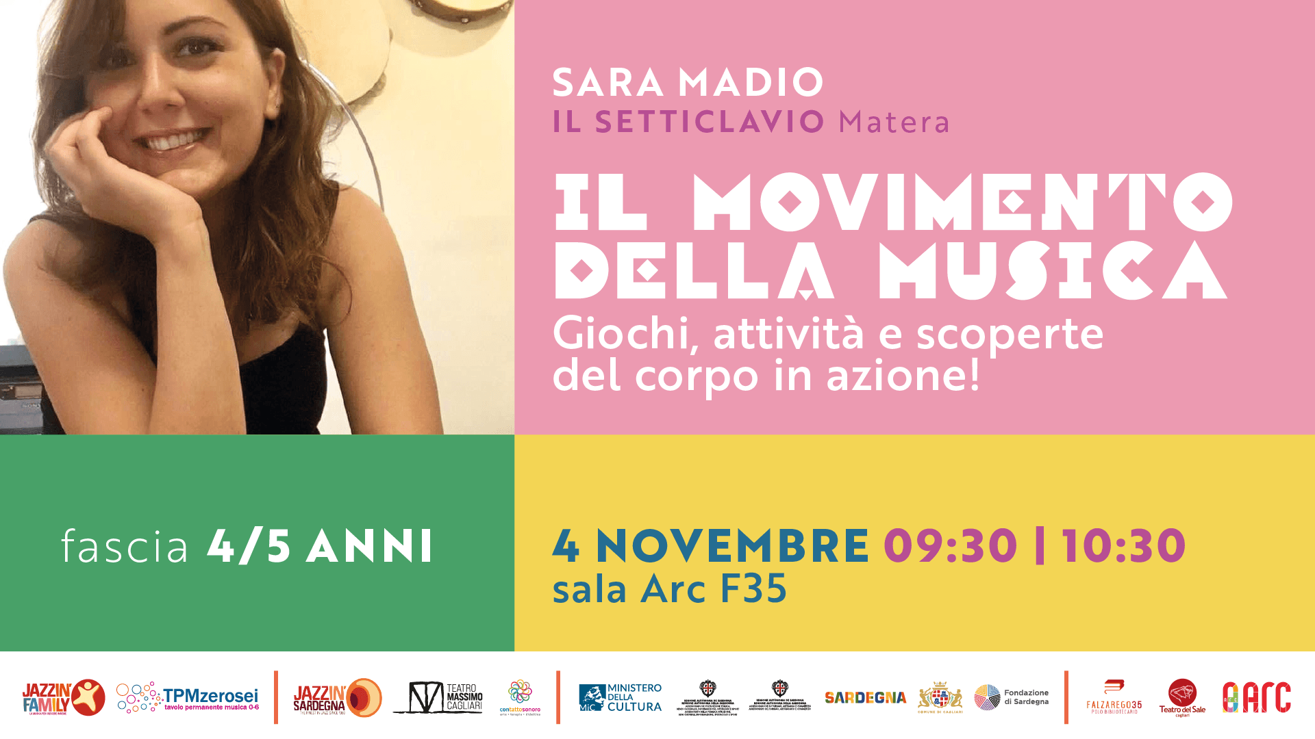 CAROVANA SONORA - Il Movimento della Musica (4-5 anni)