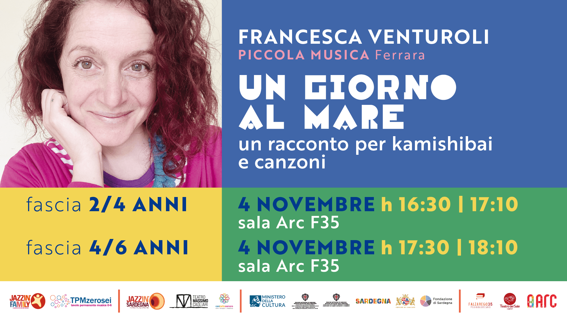 CAROVANA SONORA – “Un giorno a mare un racconto per kamishibai e canzoni” (4-6 anni)