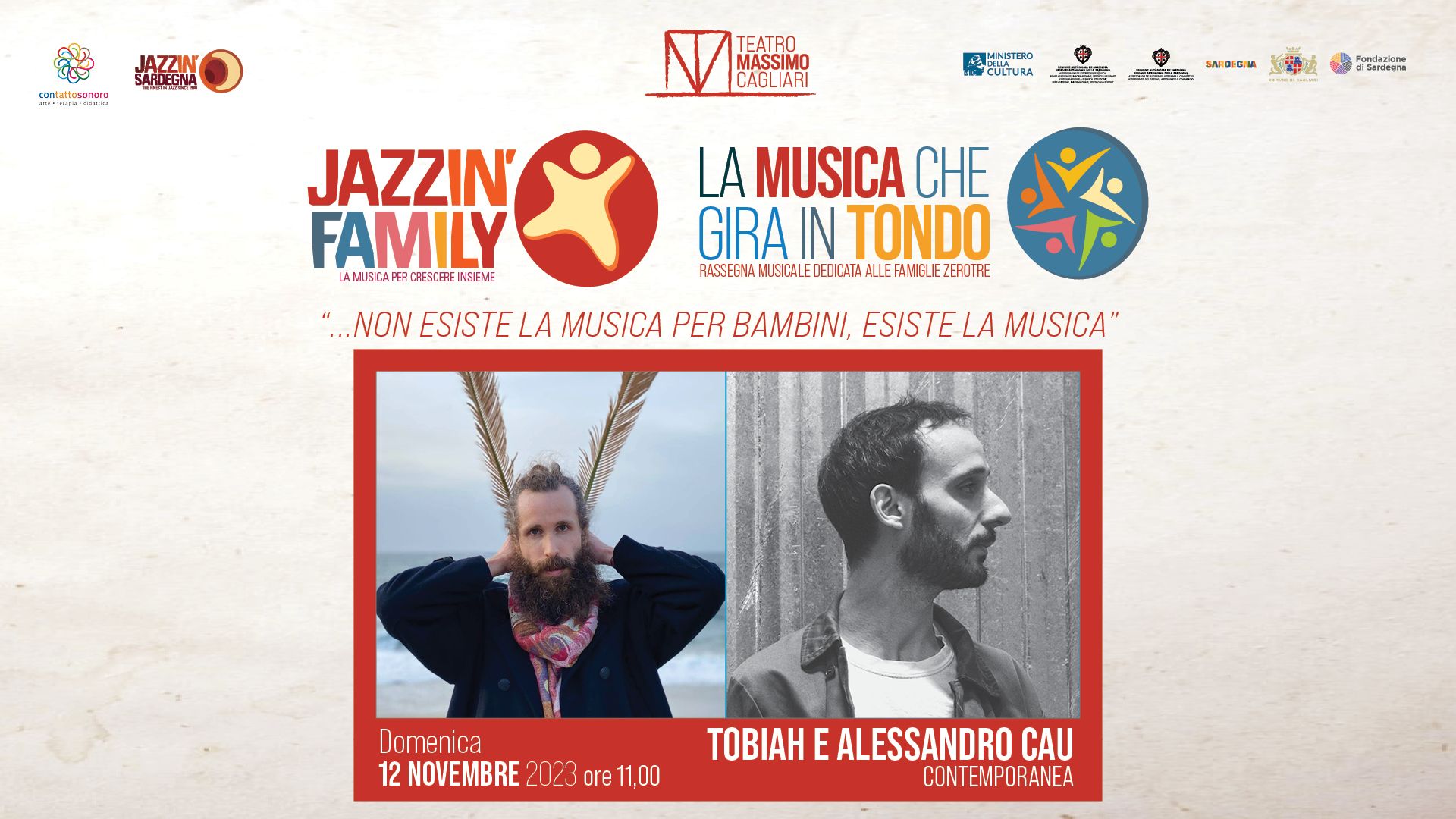 LA MUSICA CHE GIRA IN TONDO - Tobjah ed Alessandro Cau Duo
