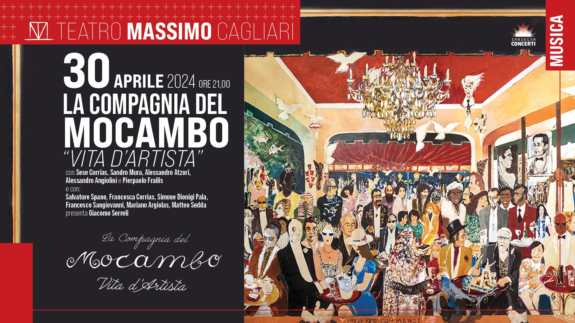 La Compagnia del Mocambo Live@ Teatro Massimo Cagliari