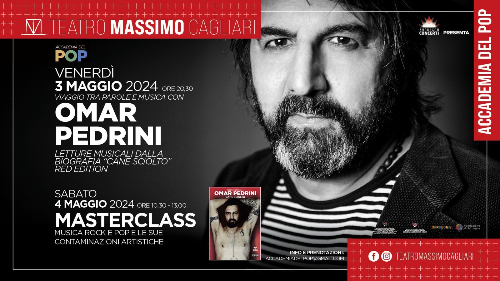 Omar Pedrini Live@ Teatro Massimo Cagliari