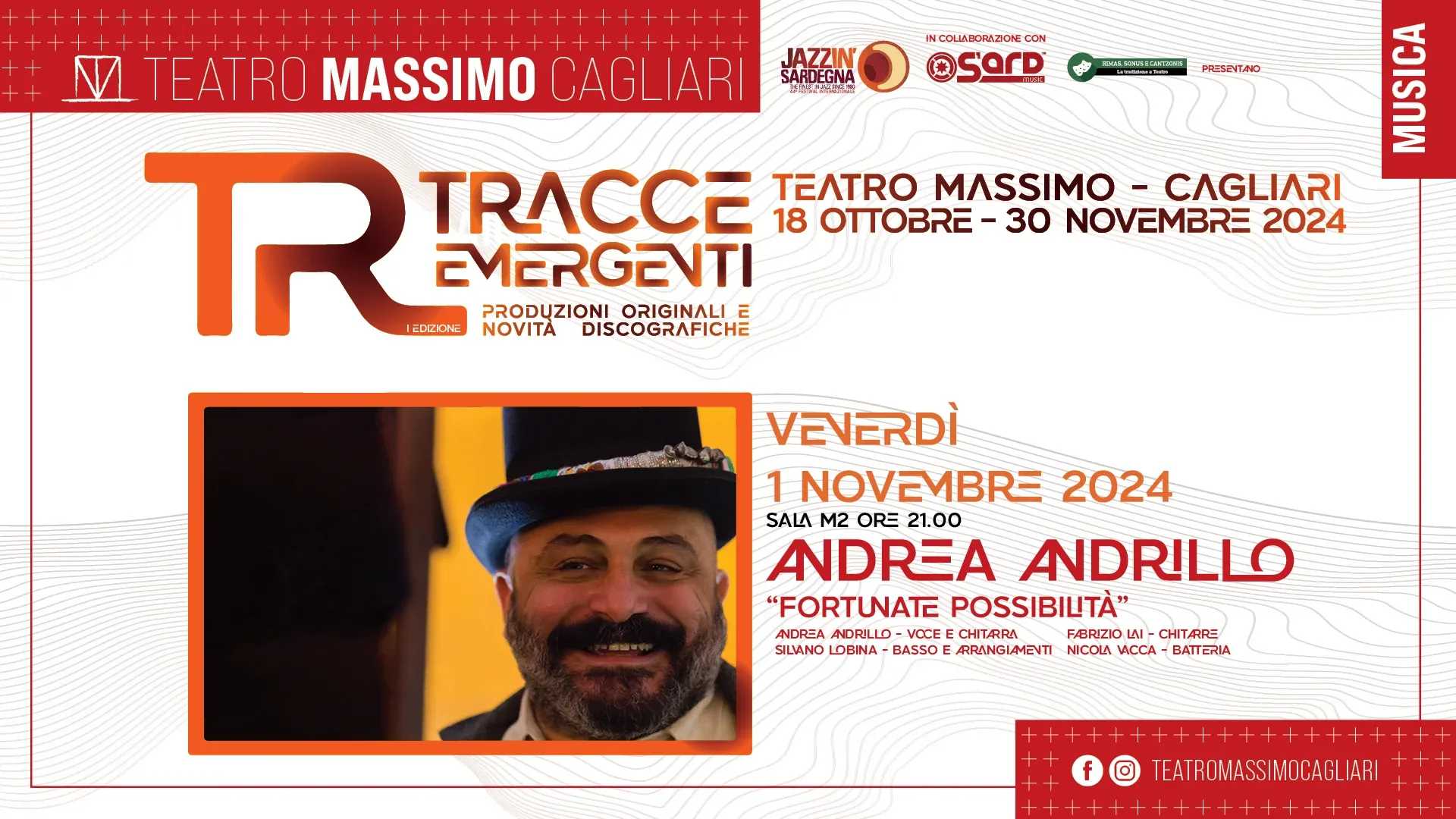 Andrea Andrillo "Fortunate Possibilità" @ Teatro Massimo – T.E.
